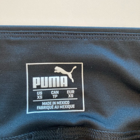 Black puma shorts - Picture 2 of 3